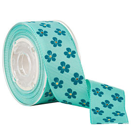 زهرة مطبوعة grosgrain الشريط ، شخصية حلوى grosgrain الشريط التفاف حقيبة